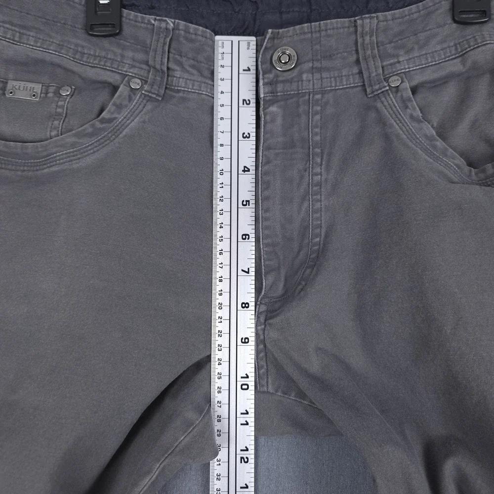 Kuhl Kanvus Jeans Mens 36x30‎ (Fits 34x28.5) Gravel Gray Outdoor Pants 5114